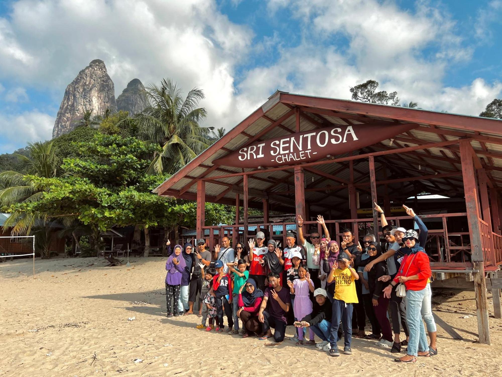 Sri Sentosa Chalet Kampong Mukut المظهر الخارجي الصورة